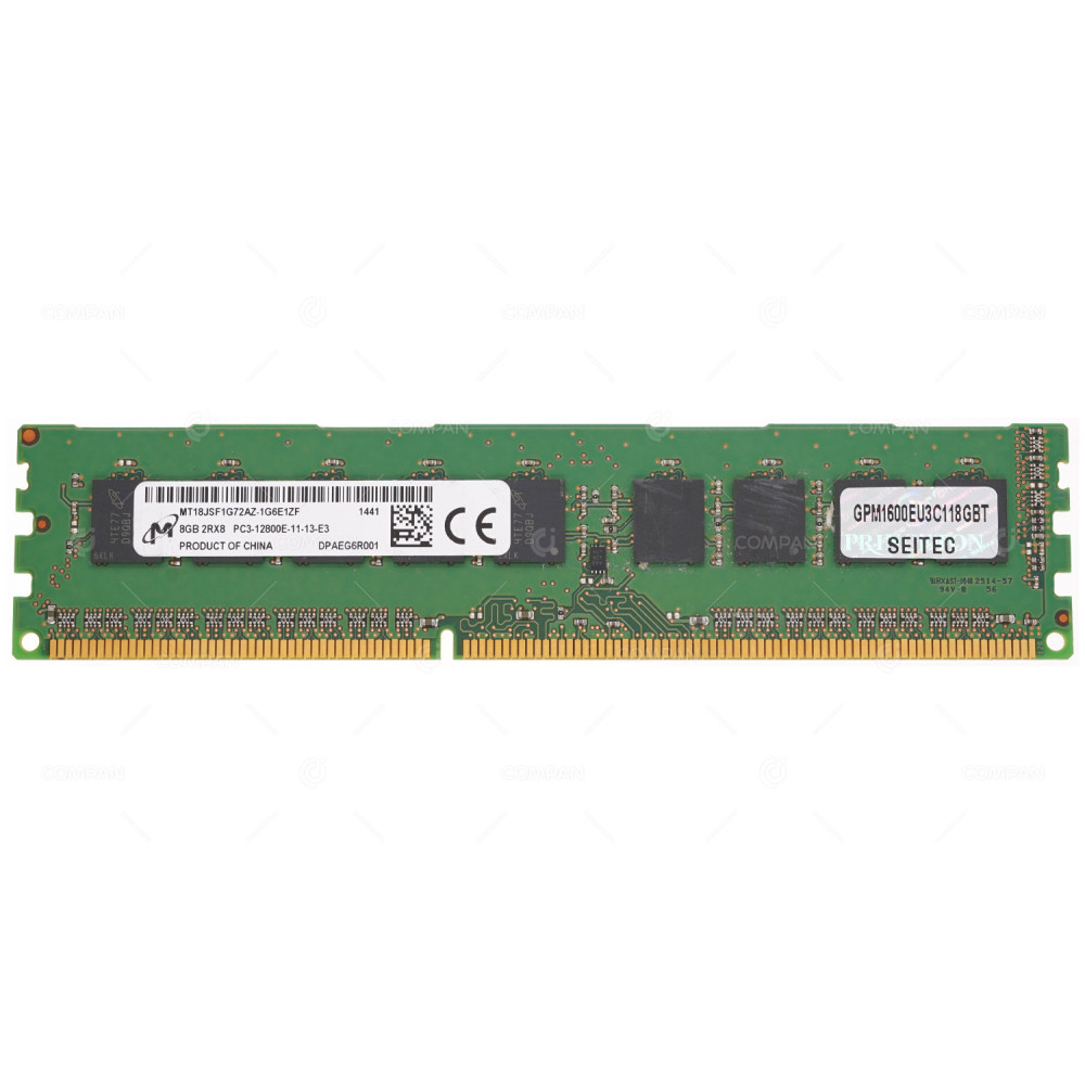 KTH-PL316E-8G  KINGSTON MEMORY 8GB 2RX8 PC3 12800 DDR3 1600